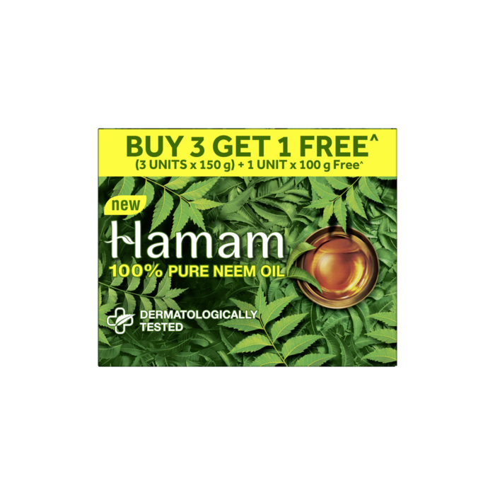 HAMAM |100% Pure Neem Oil Soap |150g B3G1 100g Free