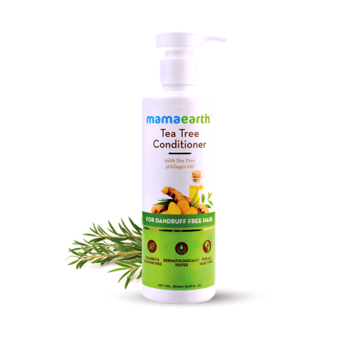Tea Tree Conditioner with Tea Tree and Ginger Oil for Dandruff Free Hair