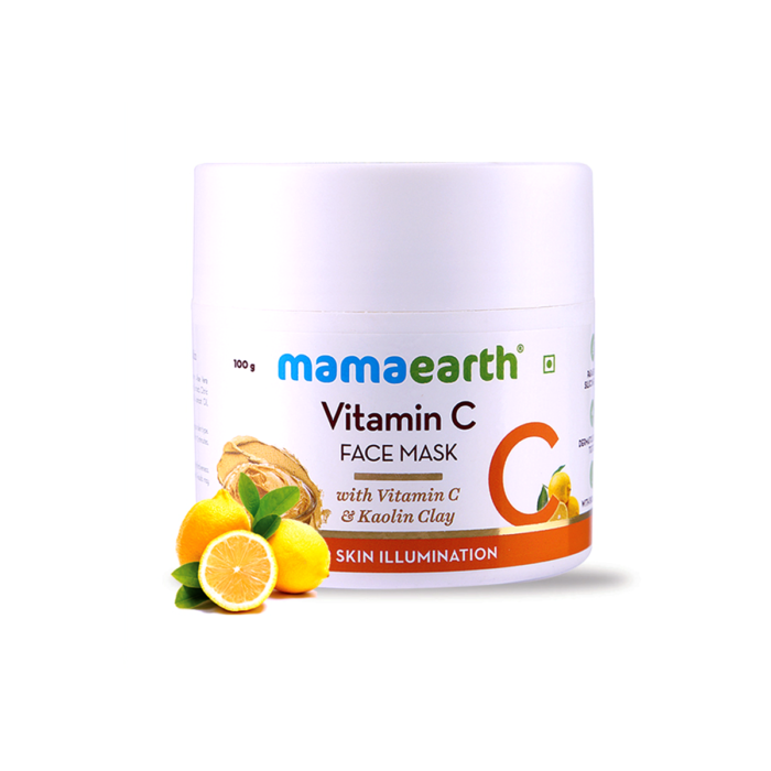 Vitamin C Face Mask With Vitamin C and Kaolin Clay for Skin Illumination