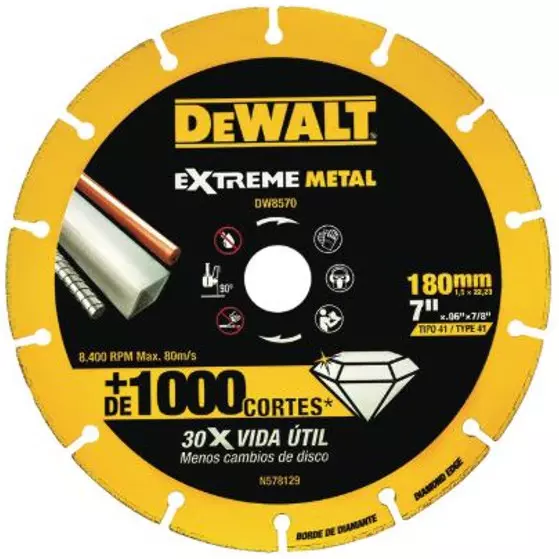 Dewalt Circular Metal Diamond Cut-Off Wheel