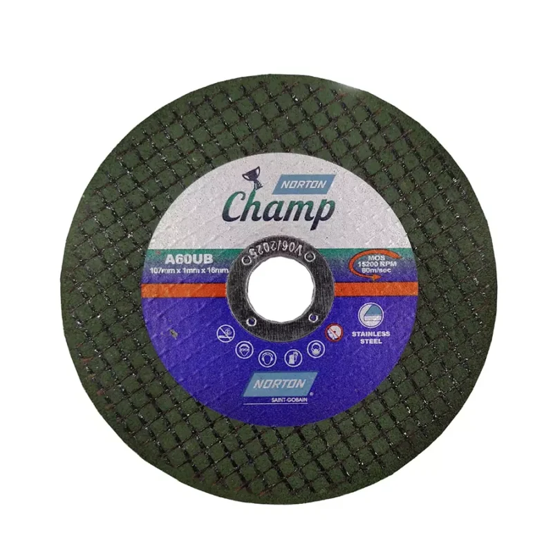 Norton Champ Green Double Net Ultra Thin Wheel 107 mm Dia, LTGUC2